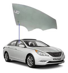 VIDRO PORTA DIANTEIRA DIREITA SONATA 2011 A 2014