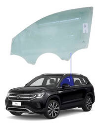 Vidro Porta Dianteira Esquerda Taos 2022 2023/..