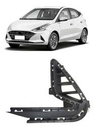 GRADE MOLDURA PARACHOQUE S/ MILHA ESQUERDO HB20 2020 A 2022