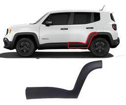 Moldura Porta Traseira Esquerda Jeep Renegade 2016 2017/..