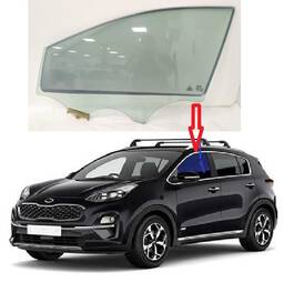 Vidro Porta Dianteira Esquerda Sportage 2017 a 2022