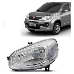 Farol Esquerdo Uno Attractive / Way 15/21 Fiorino 22/
