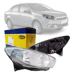 Farol Direito Grand Siena 2012 a 2021 sujeira lente interno