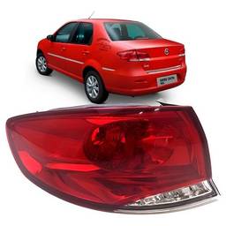 Lanterna Traseira Esquerda  Palio weekend 2009 a 2020(canto)