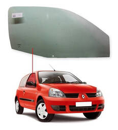 Vidro Porta Direita Clio 2P 2000 a 2012