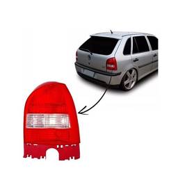 LANTERNA TRASEIRA DIREITA GOL G3 CARCAÇA VERMELHA