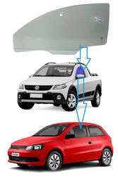 Vidro Porta Esquerda Gol G6 2P Saveiro G5 G6 G7 G8