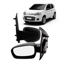 Retrovisor Esquerdo Uno 11/ Fiorino 14/ 2P S/ Controle