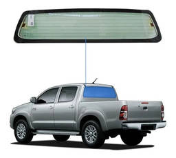 Vidro Vigia Toyota Hilux 2006 a 2015