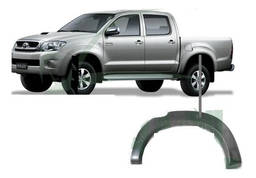 Moldura Paralama Traseiro Esquerdo Hilux 2006 a 2011