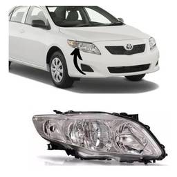 Farol Direito Corolla 2009-2011