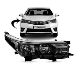 Farol Direito Corolla 2015 2016 a 2017 S/ Led