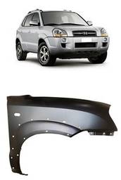 Paralama Direito Tucson 2005 a 2017 S/Furo Polaina NOVO