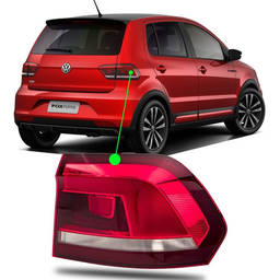 LANTERNA TRASEIRA DIREITA FOX 2015 A 2022 FUME (CANTO)