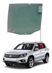 Vidro Porta Traseira Esquerda Tiguan 2009 a 2017