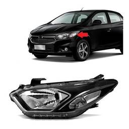 Farol Esquerdo Onix Prisma 16/20 Lt Adv Effect C/ Led BALCAO