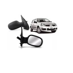 Retrovisor Direito Clio 2000 a 2012 Elétrico Refil Quebrado