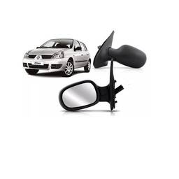 Retrovisor Esquerdo Clio 2000 a 2012 Elétrico