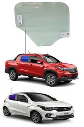 Vidro Porta Traseira Direita Mobi 2017/ Strada 2020/