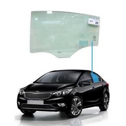 VIDRO PORTA TRASEIRA ESQUERDA CERATO 2014 A 2019