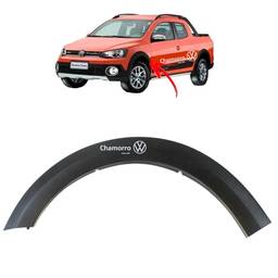 Moldura Paralama Dianteiro Esquerdo Saveiro G6 Cross