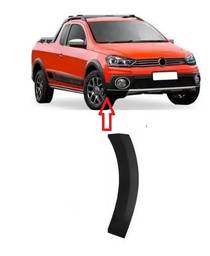 Moldura Parachoque Dianteiro Direito Saveiro G6 Cross