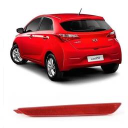 Lente Refletor Parachoque Traseiro Esquerdo HB20 Hatch 12/15