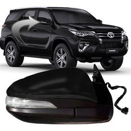 RETROVISOR DIR SW4 HILUX 16/ ELETRIC C PISCA S REBAT METAGAL