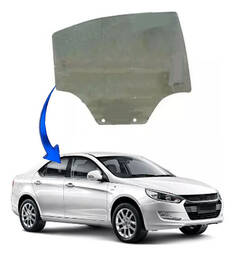 Vidro Porta Traseira Direita Jac J5 2012 a 2016