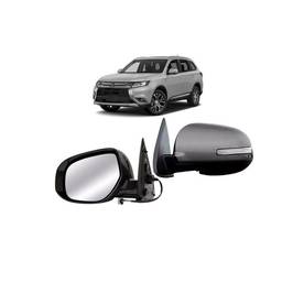  Retrovisor Esq Outlander 2016a20 C/ Elétrico Retrá Quebrado