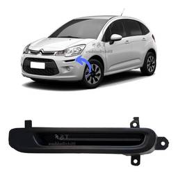 Grade Moldura Parachoque Esquerdo C3 2013 a 2020