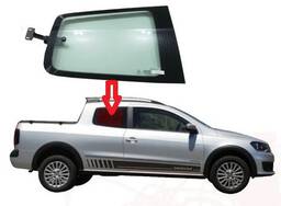 Vidro Lateral T.D Saveiro Cross G5 G6 G7 G8 Cabine Dupla