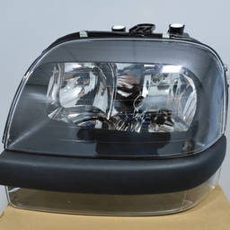 Farol Esquerdo Doblo 2002 2003 a 2009 Masc Negra