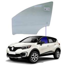 Vidro Porta Dianteira Esquerda Captur 2017/