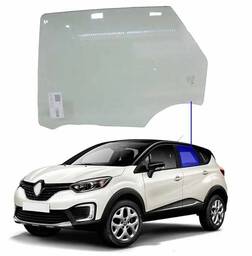 Vidro Porta Traseira Esquerda Captur 2017/