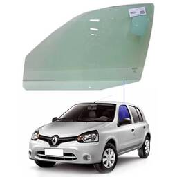Vidro Porta Dianteira Esquerda Clio 2000 a 2016