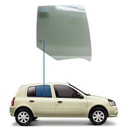 Vidro Porta Traseira Direita Clio 2000 a 2016