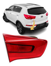 LANTERNA TRASEIRA ESQUERDA SPORTAGE 2014 A 2016 (TAMPA)