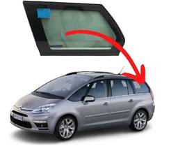 VIDRO LATERAL TRASEIRO ESQUERDO GRAND C4 PICASSO 2008 A 2014