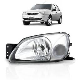 Farol Esquerdo Fiesta 00/02, Courier 00/13 (Perna quebrada)