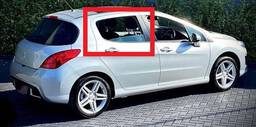 Vidro Porta Traseira Direita Peugeot 308 2012 2013 a 2019