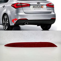 Lente Parachoque Traseiro Esquerdo Cerato 2014 a 2016