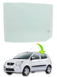 VIDRO PORTA TRASEIRA ESQUERDA PICANTO 2006 A 2011