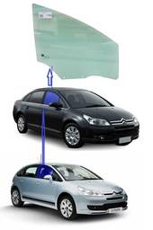 VIDRO PORTA DIANTEIRA DIREITA C4 HATCH / PALLAS 2008 A 2013