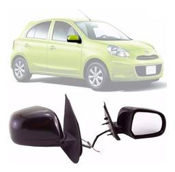 Retrovisor Direito March 2012 a 2020 Elétrico