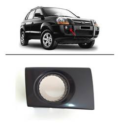 Grade Moldura Milha Direito Tucson 2005 a 2017