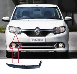 Aro Moldura Farol Direito Sandero 15/20 Logan 14/