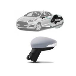 Retrovisor Esquerdo New Fiesta 2013 a 2019 C/ Pisca