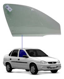 Vidro Porta Dianteira Direita Corsa / Classic 1996 a 2016