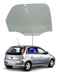 Vidro Porta Traseira Direita Corsa Joy 2003 a 2012